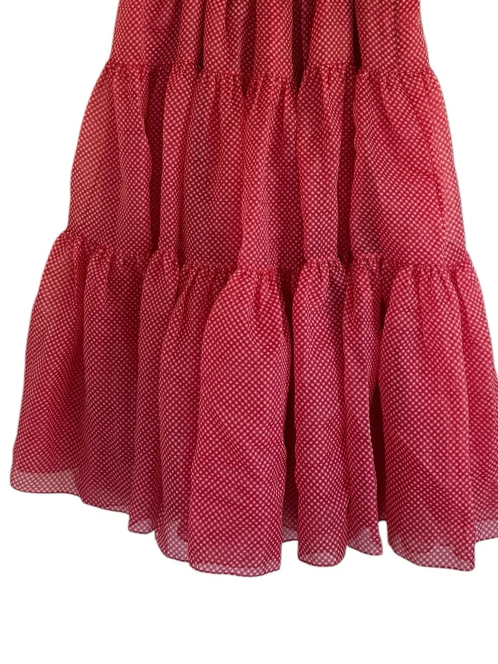 Selkie Red The Baby Gingham Favourite Skirt Size 3X - Picture 4 of 10